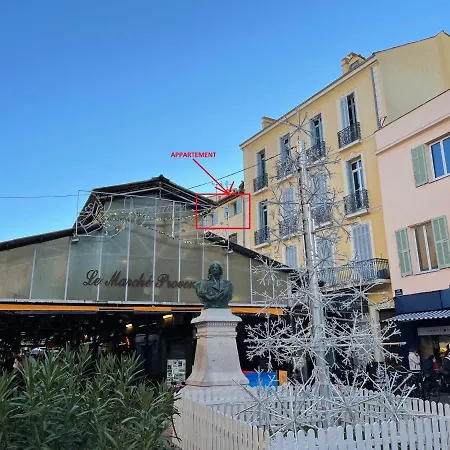 Renting - Massena - Loft - Heart Of Vieil - The Market With Sea View 아파트 앙티브