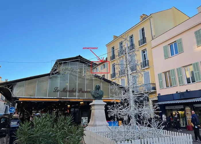 Renting - Massena - Loft - Heart Of Vieil - The Market With Sea View Διαμέρισμα Αντίμπ